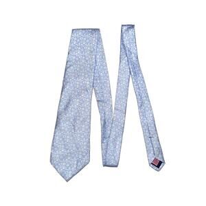 Vineyard Vines Seashell Beach Blue Silk Tie